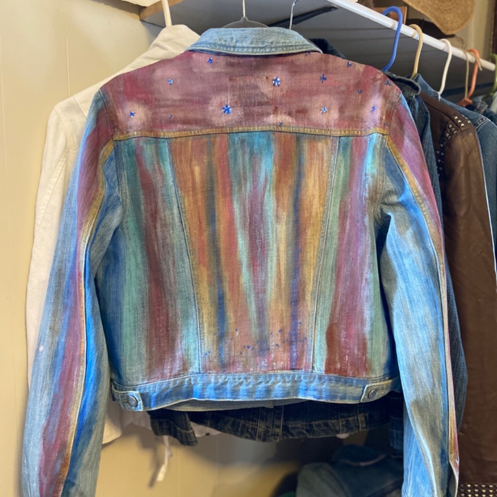 Loft Stars & Stripes One of a Kind Denim - Picture 4 of 16